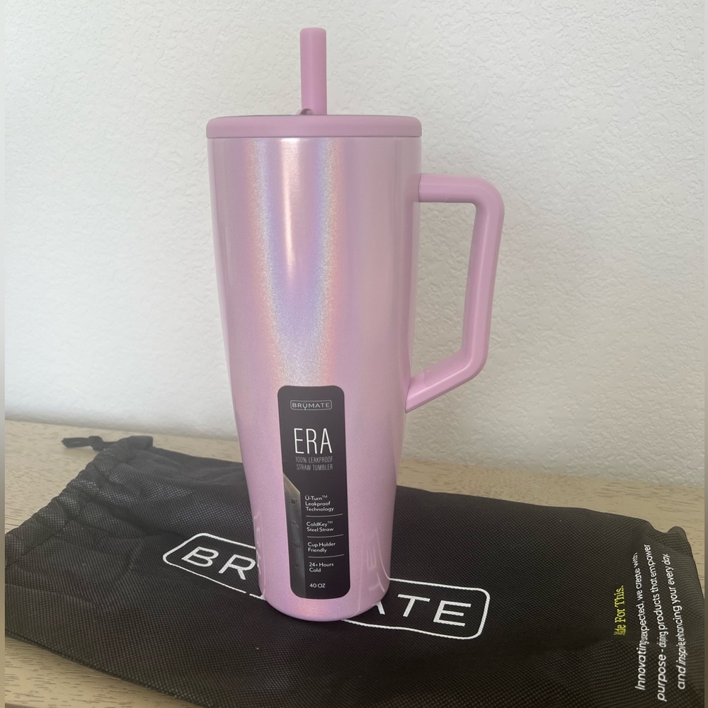 BrüMate Era 40oz - Limited Edition Glitter Blush